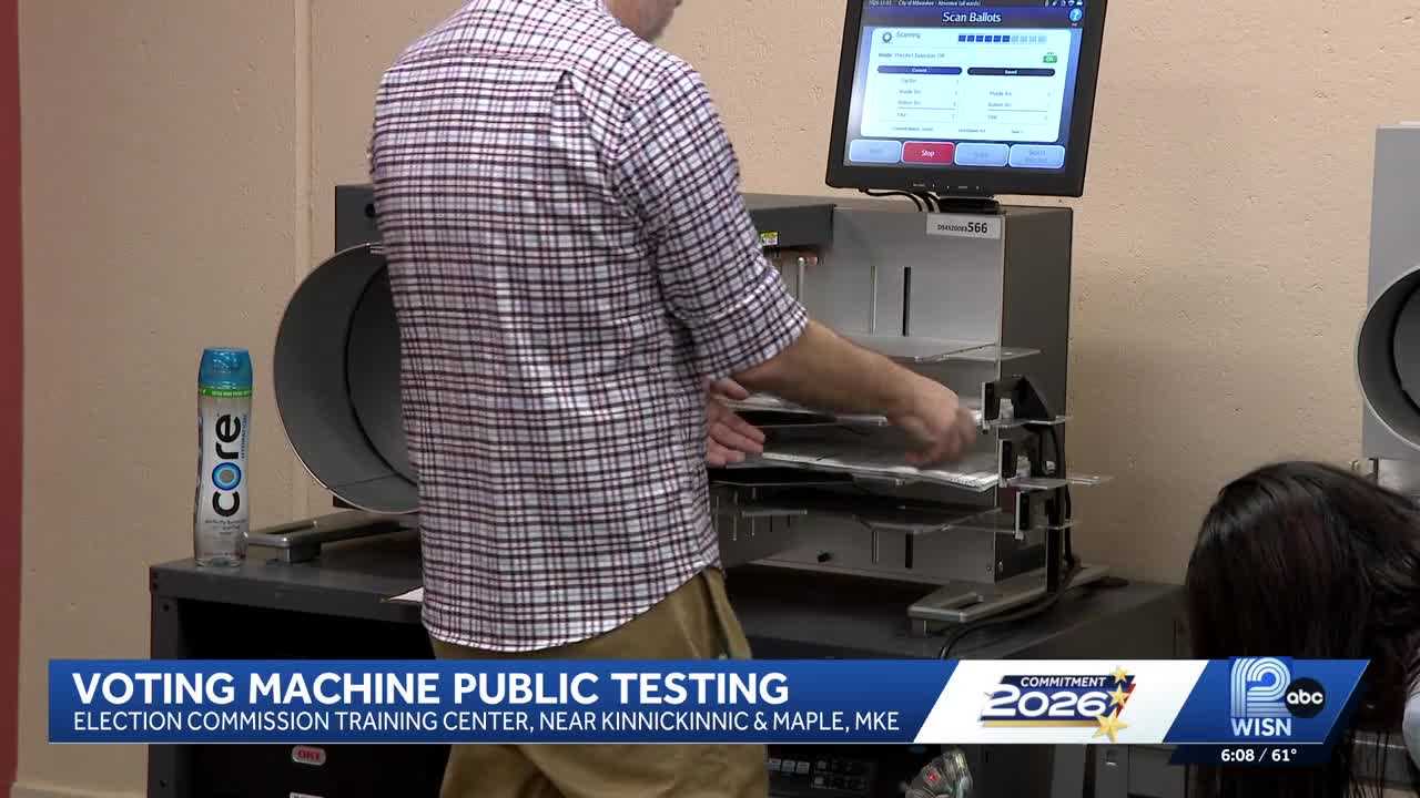 Milwaukee election officials test voting machines to prevent errors ahead of general election — WISN 12 Milwaukee, Richardson Community news