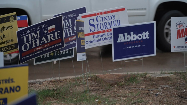 Families in Tarrant County discussing midterm elections