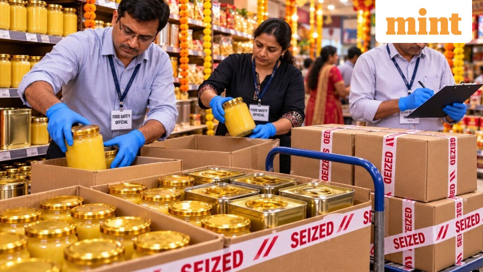 Delhi food safety ghee raid: Over 322 kg of ghee seized from stores; here's what was found, what you should be aware of — Mint India, Richardson Business news